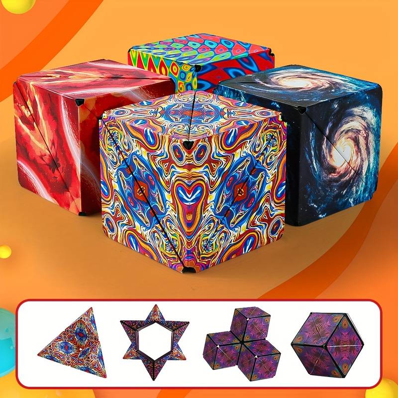 Shashibo Cubes - 3D-Geometrie-Zauberwürfel, Puzzle-Quadrate Vol.2