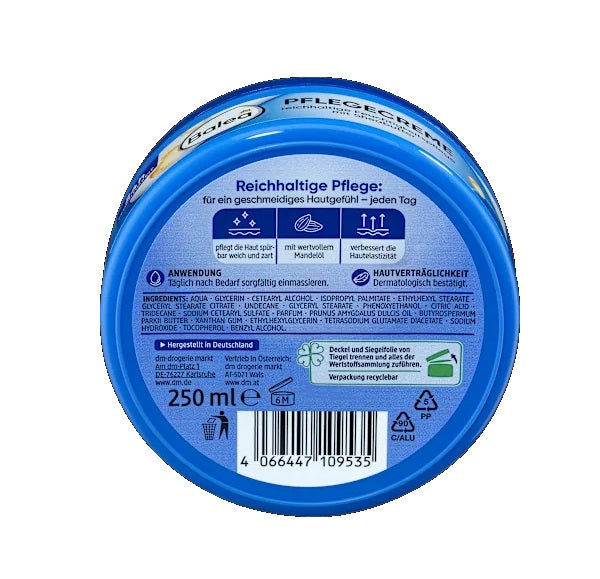Balea Balea Pflegecreme, 250 ml Elektroniktrade Switzerland