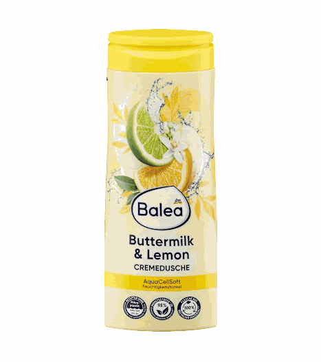 Balea Cremedusche Buttermilk & Lemon, 300 ml elektroniktrade Switzerland