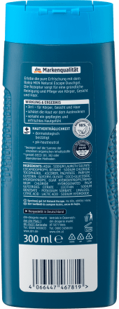 Balea MEN Balea MEN Duschgel Natural Escape, 300 ml Elektroniktrade Switzerland
