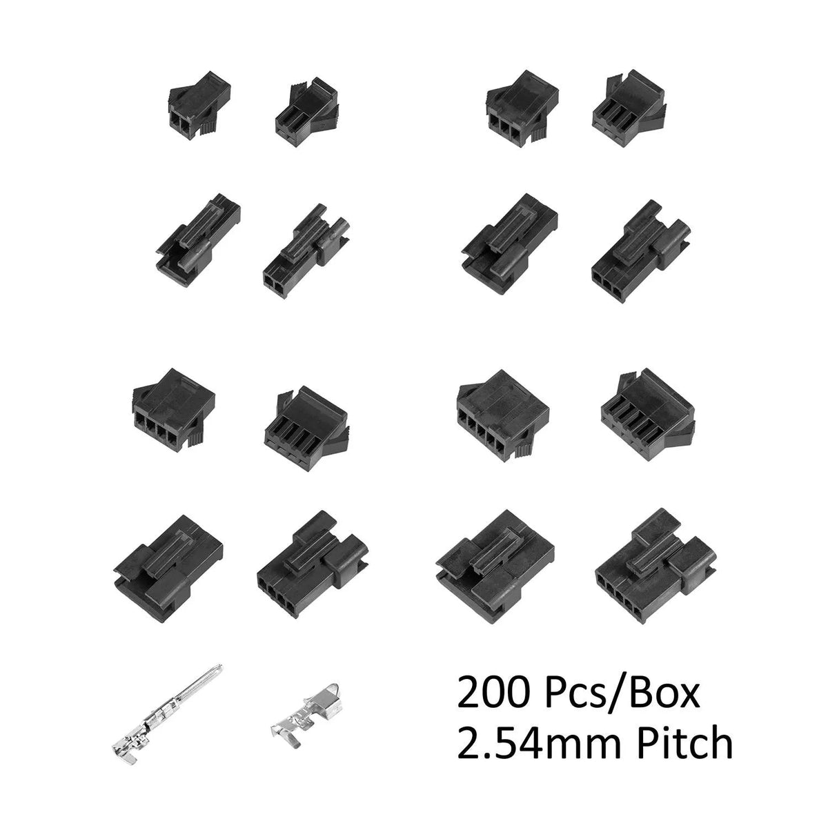 BerryBase BerryBase 200-teiliges Jumper Wire Connector Kit, JST SM/Dupont, 2–5 Pin elektroniktrade Switzerland