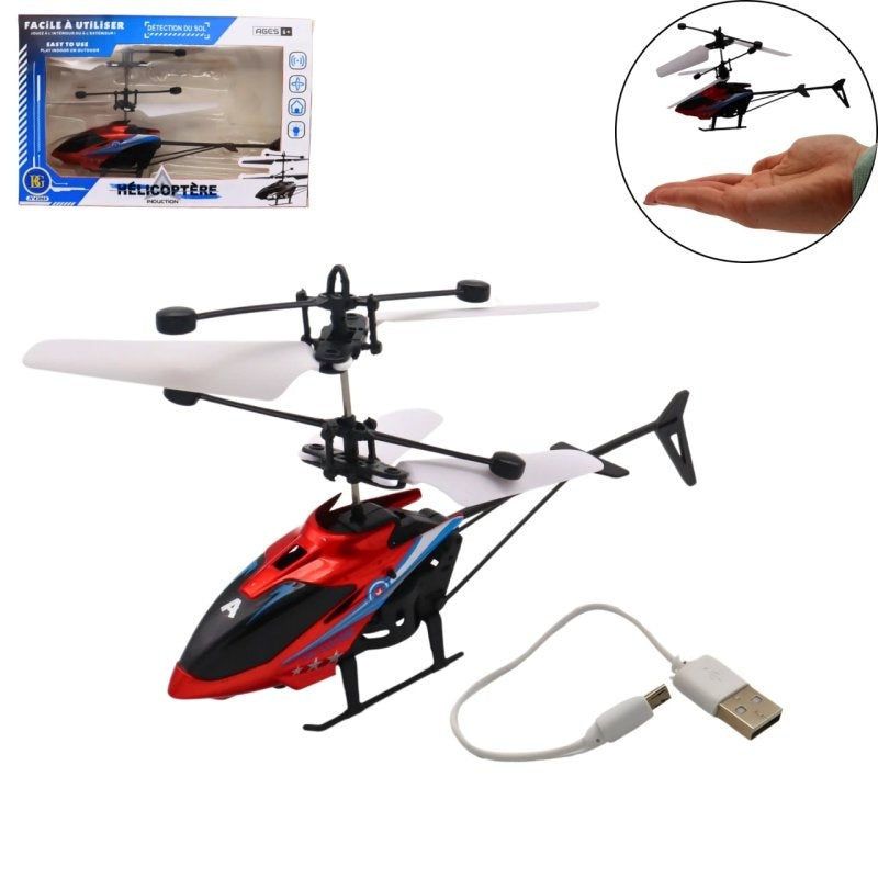 BG 🚁 Mini R/C Helikopter mit Bewegungssensor – ca. 19 cm – in 3 coolen Farben! 🌈 elektroniktrade Switzerland