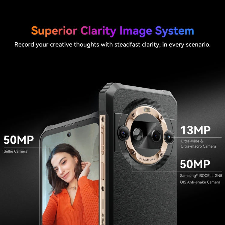 Blackview Blackview BL9000 Pro 5G, Wärmebildkamera, 12GB+512GB, IP68/IP69K/MIL-STD-810H, 6,78 Zoll Android 14 MediaTek Dimensity 8020 Octa Core, Netzwerk: 5G, NFC, OTG, BL9000 Pro 5G 12GB+512GB Elektroniktrade Switzerland