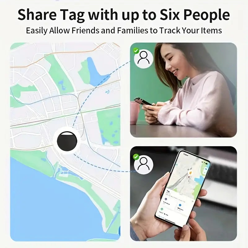 Mini GPS Smart Tag Tracker, Entwickelt Zur Verwendung Mit Apple Find My