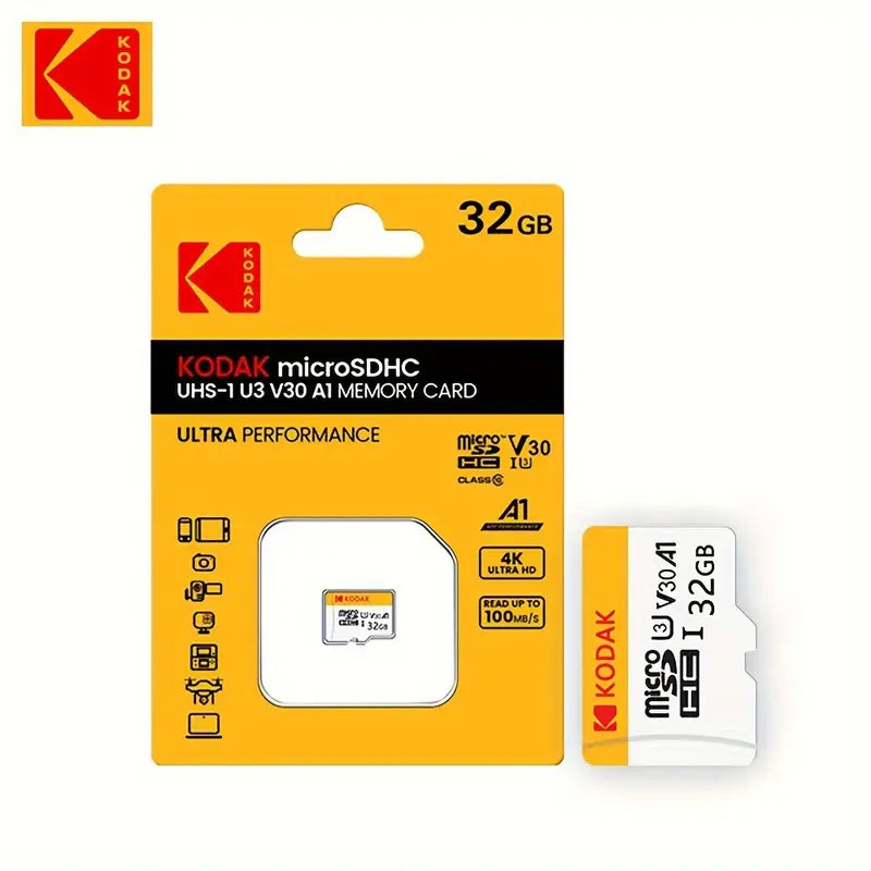 KODAK High-Speed MicroSDXC Speicherkarte 32GB/64GB/128GB ❌Aktionspreis❌