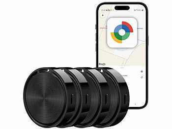 Callstel 4er-Set Mini-Schlüssel- und Gegenstandsfinder für Google-Android Elektroniktrade Switzerland
