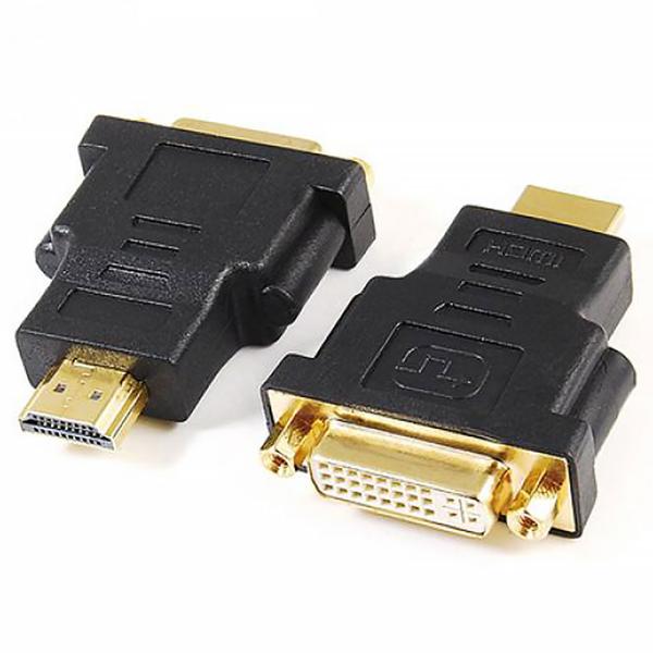 HDMI, Adapter, High Speed mit Ethernet, DVI (24+5) Female zu HDMI Type A Male
