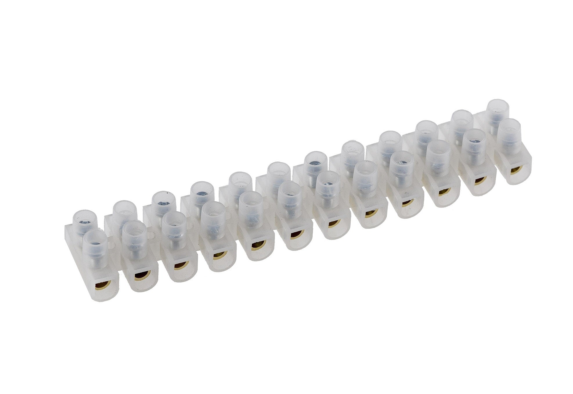 Chilitec Lüsterklemmen für 1,5-2,5mm², 12 Klemmen Messingeinsatz, transparent Elektroniktrade Switzerland