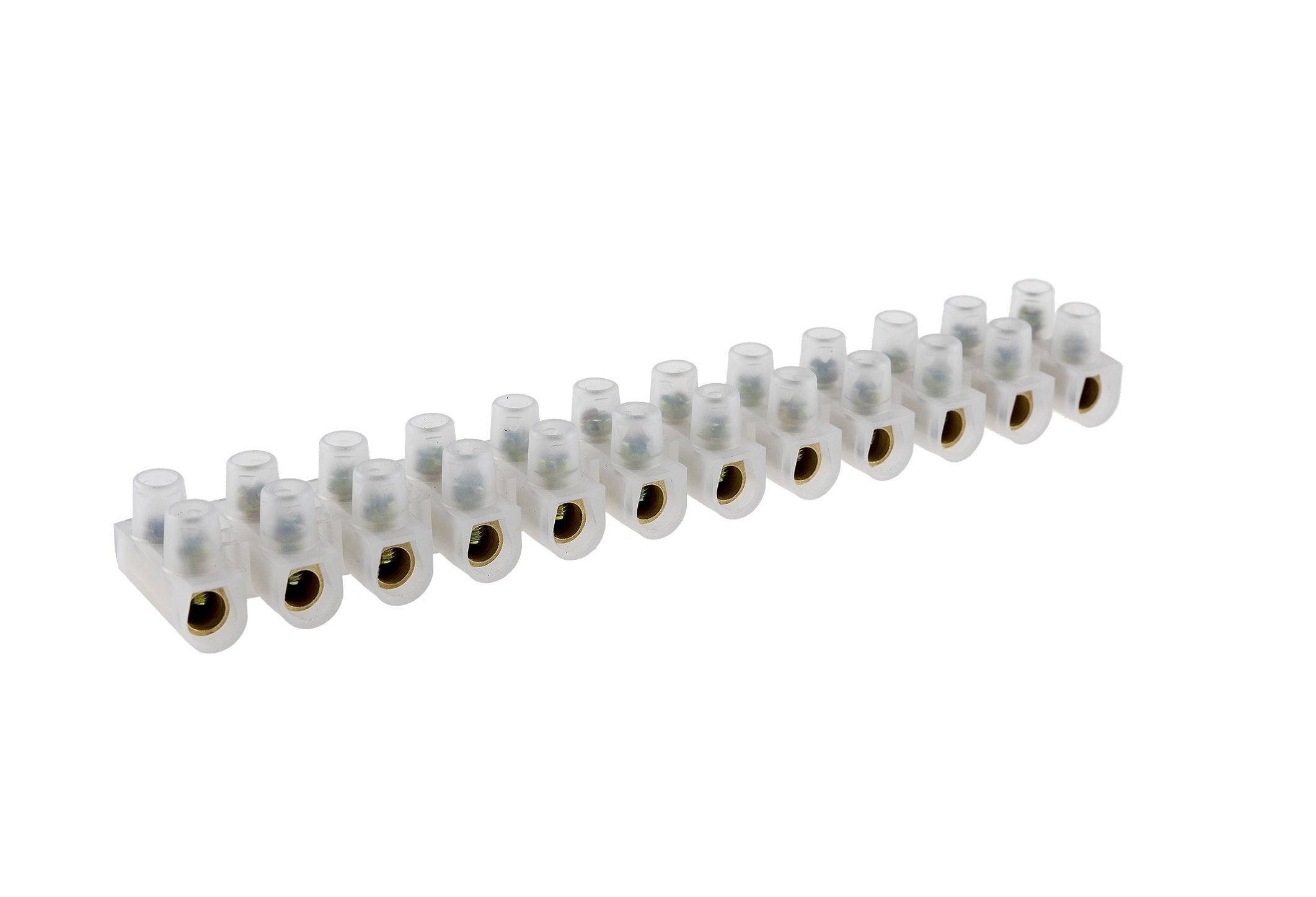 Chilitec Lüsterklemmen für 10-16mm², 12 Klemmen Messingeinsatz, transparent Elektroniktrade Switzerland