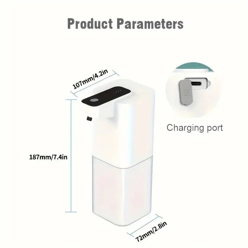 CNKING Automatischer Sensor-Seifenspender, 14oz/400ml, USB-aufladbar Elektroniktrade Switzerland