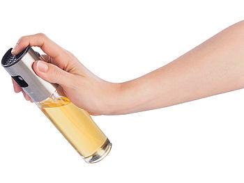 Rosenstein & Söhne 2er-Set Essig-und Öl-Sprüher für Grill, Braten, Kochen, Glas, 100 ml erhältlich auf eMall