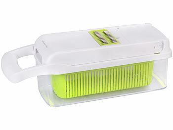 Rosenstein & Söhne 16in1-Gemüseschneider, Gemüsehobel, Wüfelschneider, Schredder und mehr erhältlich auf eMall