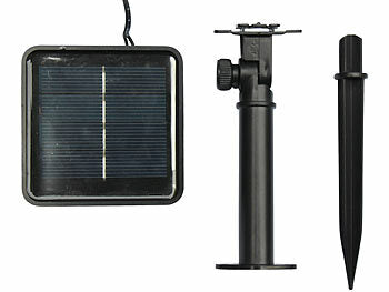 Lunartec LED-Solar-Efeu-Lichterkette mit 120 LEDs, 8 Modi, 12 Meter, IP44 erhältlich auf eMall