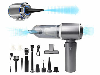 Staubsauger: Sichler 3in1-Akku-Handstaubsauger & Gebläse, 25 kPa, 3 Stufen, Brushless Motor erhältlich auf eMall