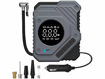 Druck-Pumpe: AGT 12-V-Kompressor-Luftpumpe mit LED-Display und LED-Licht, 150 psi erhältlich auf eMall