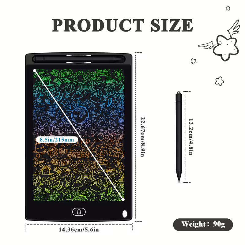Reise Doodle Board zum schreiben und Malen und wieder löschen