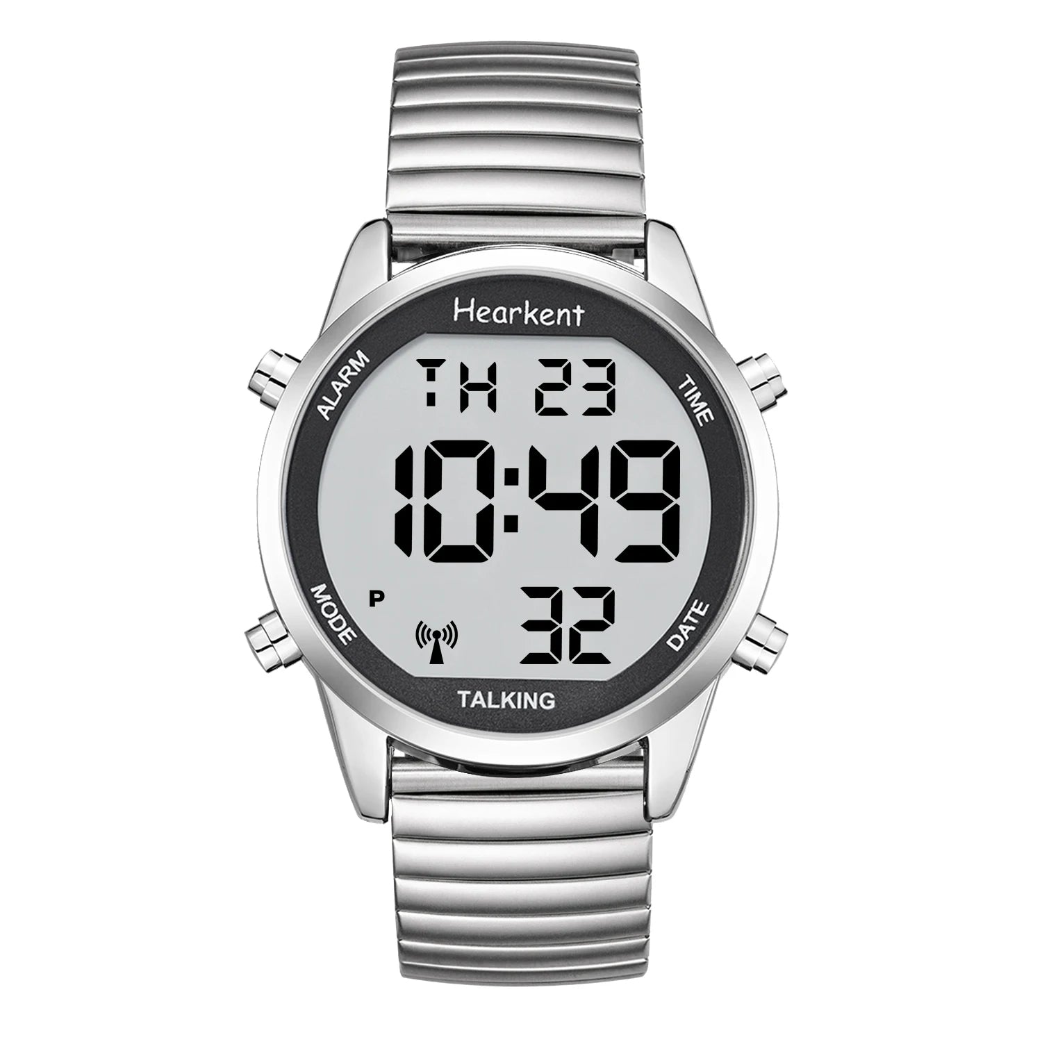 Sprechende Uhr für Blinde und Senioren – Digital-Armbanduhr mit Sprachausgabe