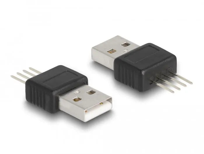 Delock Adapter USB 2.0 Type-A Stecker - 4 Pin elektroniktrade Switzerland
