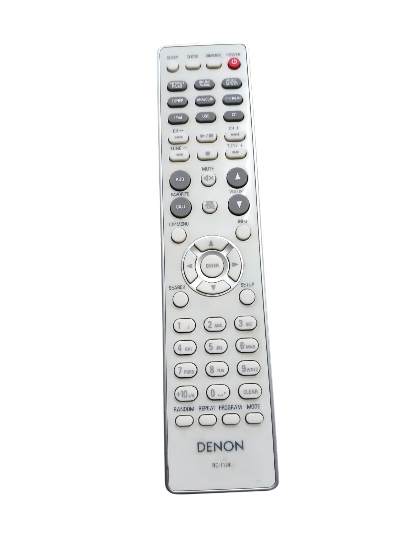 Denon Denon Fernbedienung RC-1174 – Ersatzfernbedienung für Denon HiFi-Anlagen Elektroniktrade Switzerland