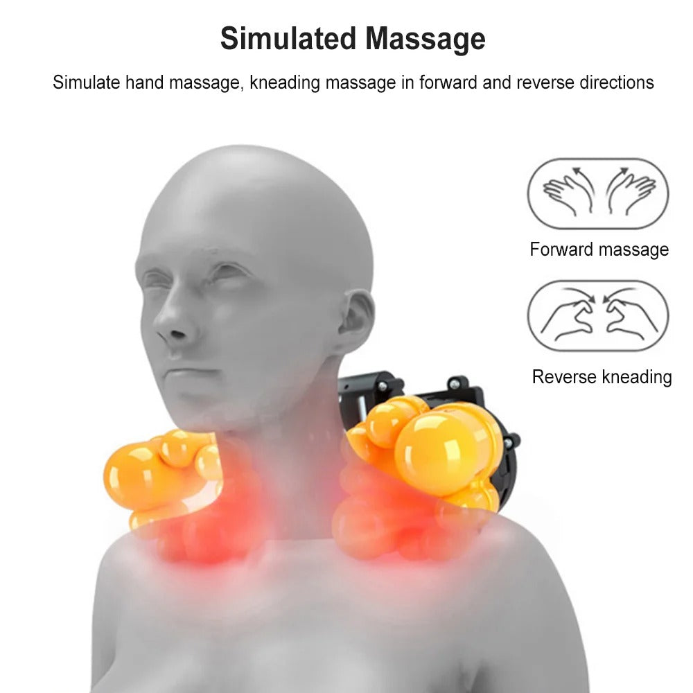 Elektrisches Massage Kissen für Hals & Schulter mit Heizung