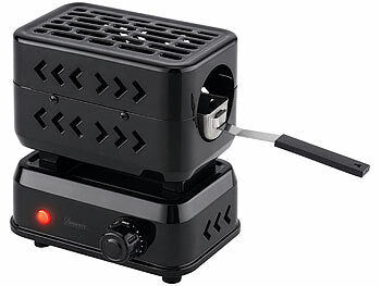 Duvence Duvence Shisha Kohlegrills: Profi-Shisha-Kohleanzünder für bis zu 28 Briketts, stufenlos, 1.200 W elektroniktrade Switzerland