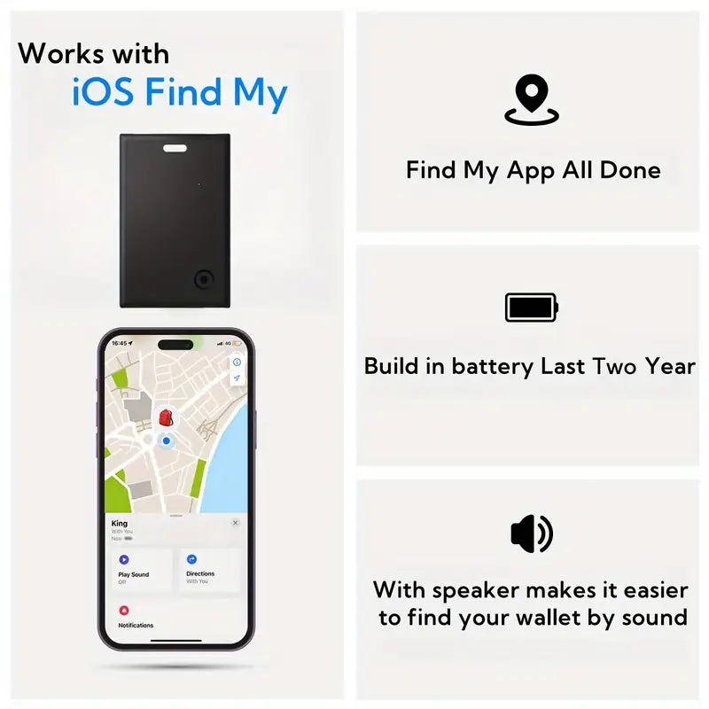 Air Card Tracker für Apple iPhone/iPad Find My