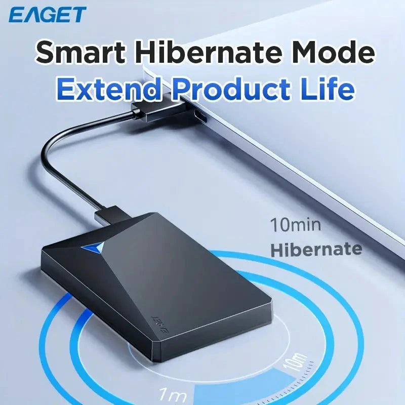 Eaget Eaget G20 Tragbare Festplatte, mobile Festplatte, 2 TB, 1 TB, 500GB, 320GB, 250GB Elektroniktrade Switzerland