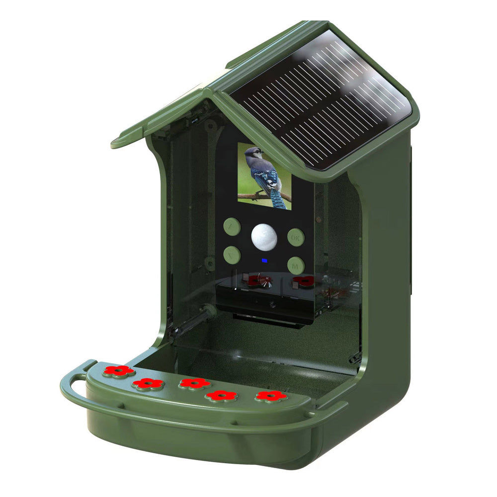 Easypix EASYPIX Vogelfutterhaus -BirdyCam- mit HD-Kamera, Solar-Panel und Akku Elektroniktrade Switzerland