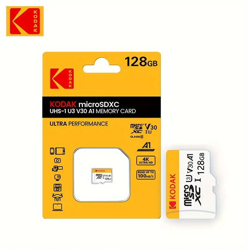 KODAK High-Speed MicroSDXC Speicherkarte 32GB/64GB/128GB ❌Aktionspreis❌