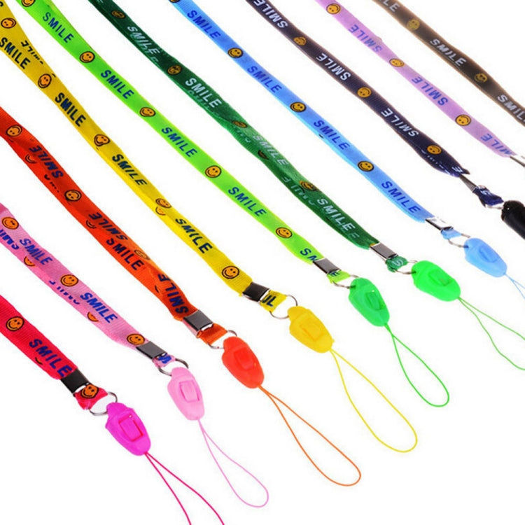 elektroniktrade 100 Stück Lanyards mit lächelndem Gesicht für Ausweise, Arbeitskarten, Abzeichen, Working Card Badge elektroniktrade Switzerland