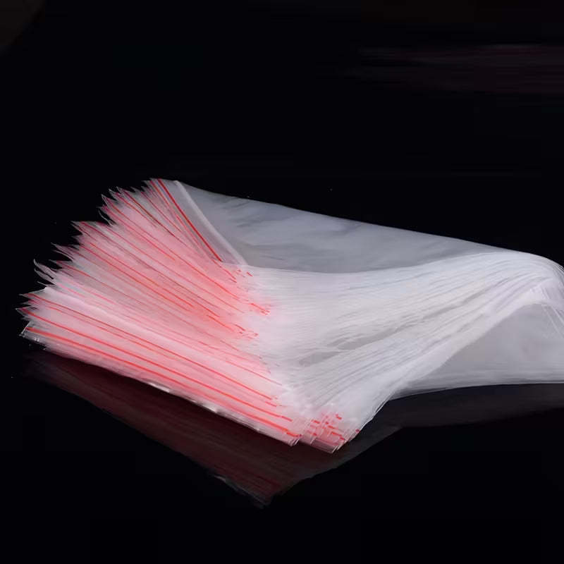 Elektroniktrade 100er-Pack kleine Druckverschlussbeutel, wiederverschließbar 8 x 11,99 cm elektroniktrade Switzerland
