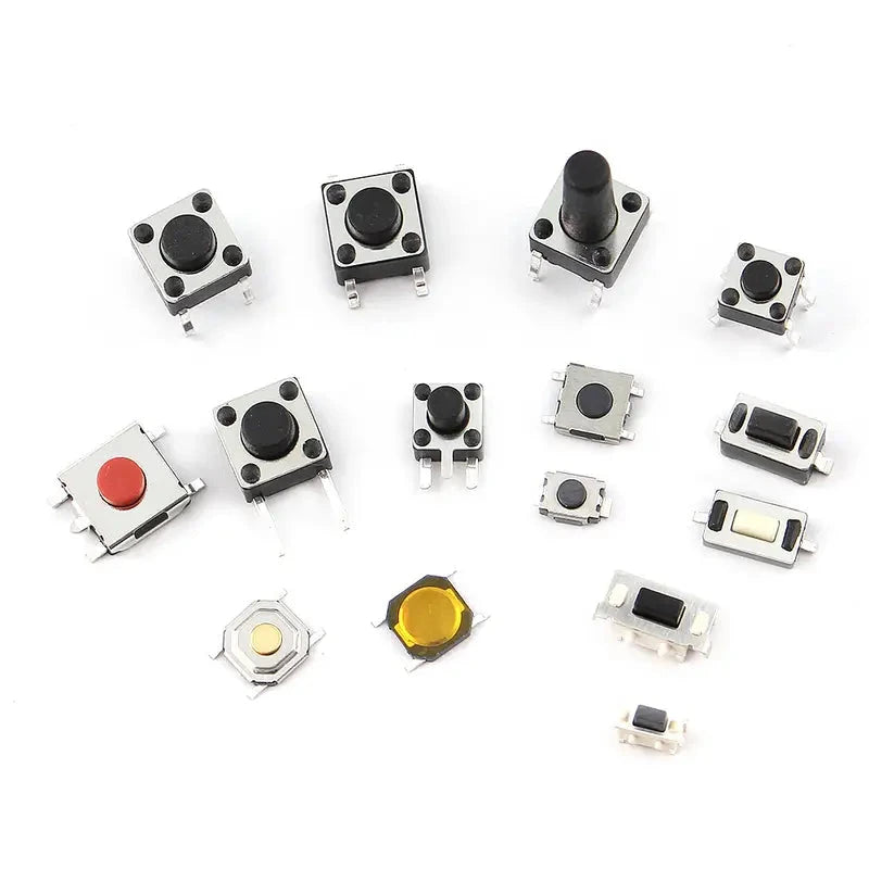 Elektroniktrade 125 Teile Touch Schalter/Mikro Schalter/Drucktasten Set Elektroniktrade Switzerland