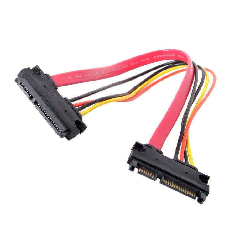Elektroniktrade 15 + 7-Pol serielles ATA-Daten-Verlängerungskabel für SATA-Festplatte, Länge: 50 cm Elektroniktrade Switzerland