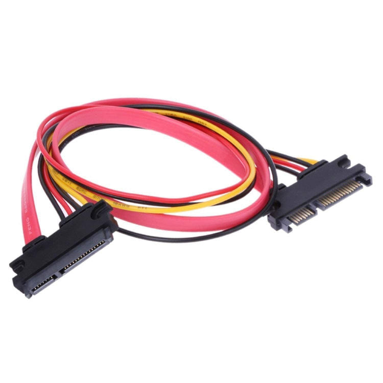 Elektroniktrade 15 + 7-Pol serielles ATA-Daten-Verlängerungskabel für SATA-Festplatte, Länge: 50 cm Elektroniktrade Switzerland