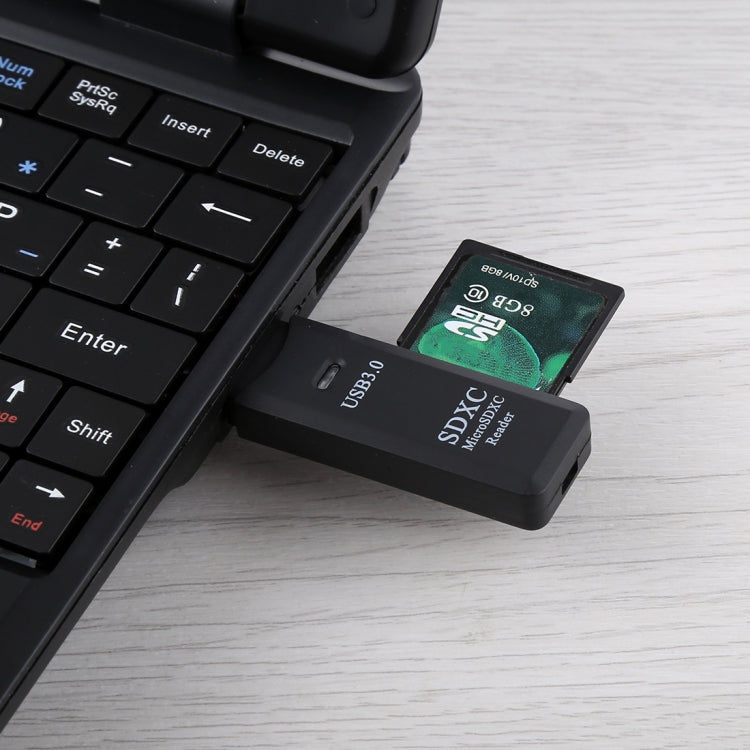 Elektroniktrade 2-in-1-USB 3.0-Kartenleser, Super Speed 5 Gbits, für SD-Karte / TF-Karte Elektroniktrade Switzerland