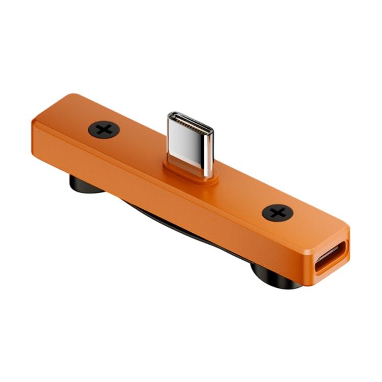 elektroniktrade 2-in-1 USB-C-Stecker auf zwei USB-C-Buchsen Adapter, faltbarer Handyhalter, 100W elektroniktrade Switzerland