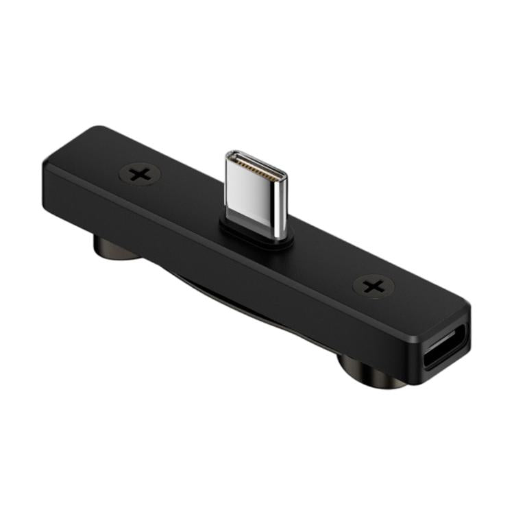 elektroniktrade 2-in-1 USB-C-Stecker auf zwei USB-C-Buchsen Adapter, faltbarer Handyhalter, 100W elektroniktrade Switzerland