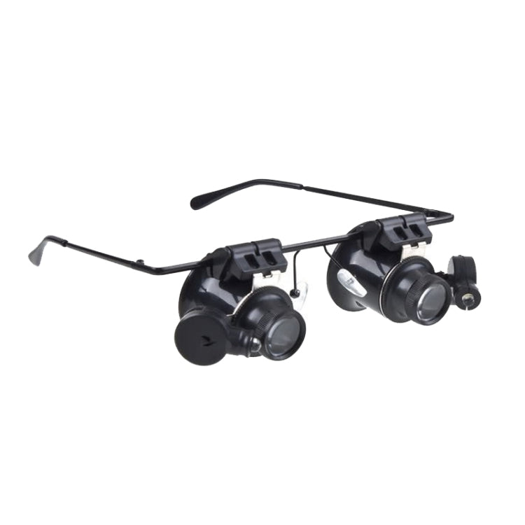 Elektroniktrade 20X Brille Typ Uhrreparaturlupe mit LED-Licht Für ein Auge Elektroniktrade Switzerland