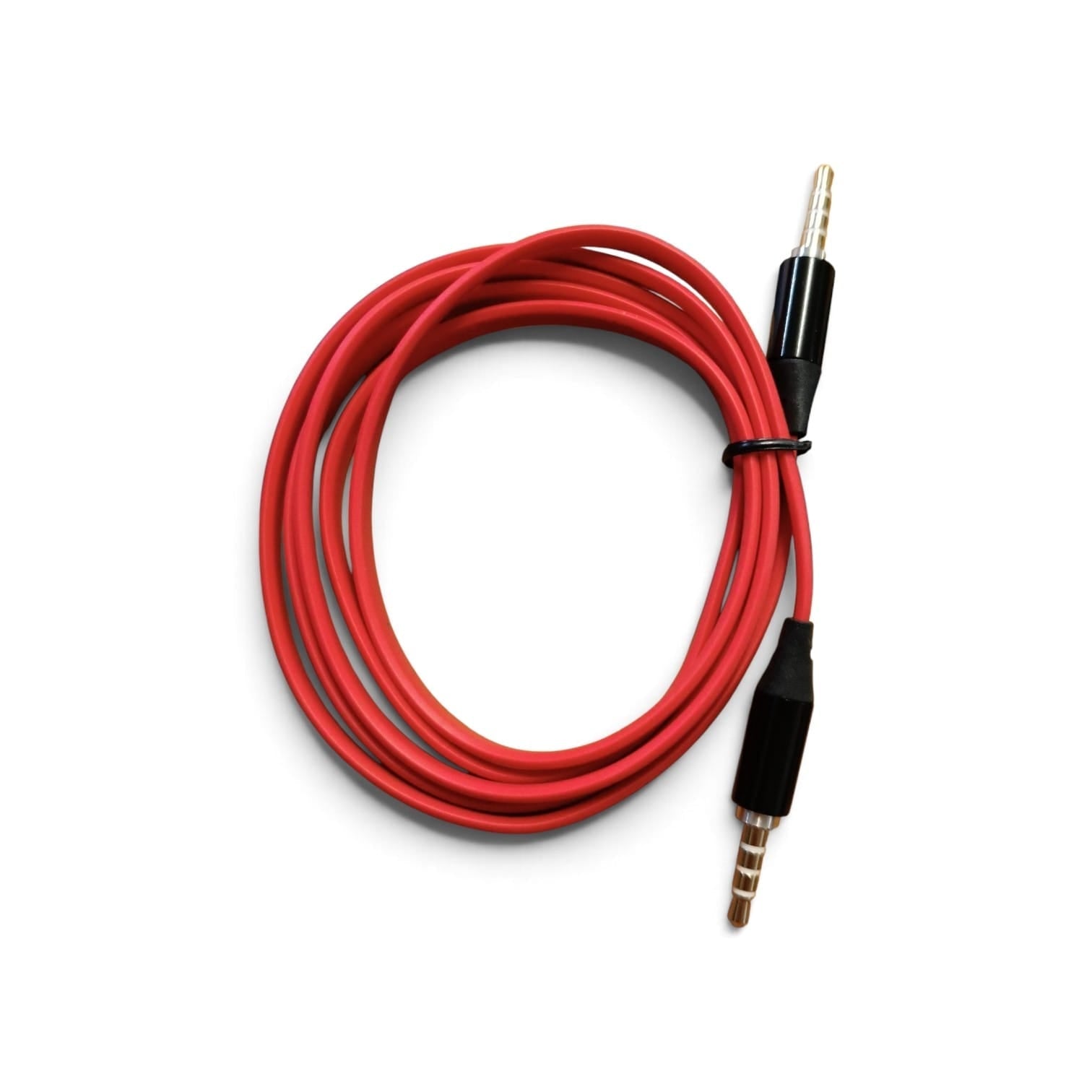 Elektroniktrade 3,5mm Klinken-Kopfhörerkabel Flach für iPhone/ iPad/ iPod/ MP3, Länge: 1m (Rot) elektroniktrade Switzerland