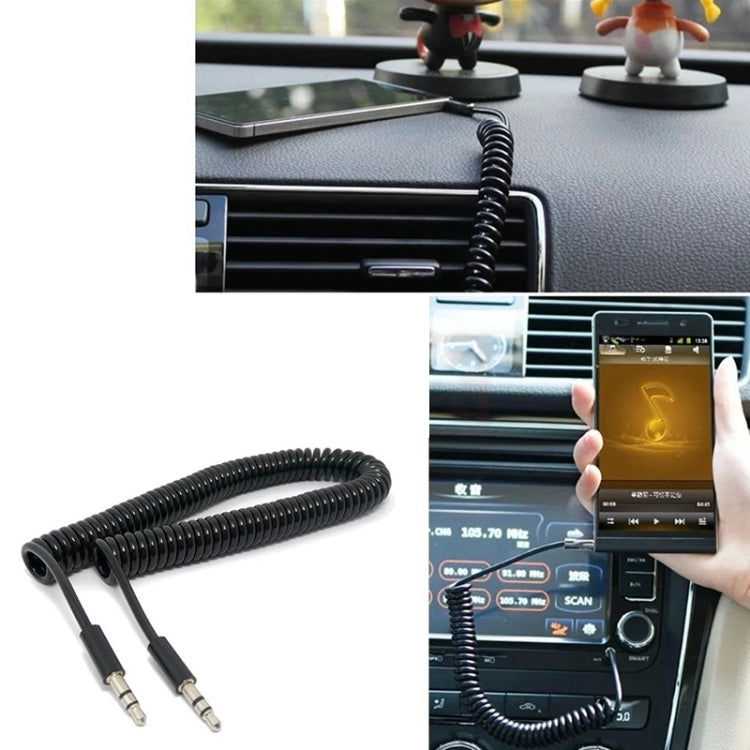 Elektroniktrade 3,5mm Spiral Aux Kabel Länge: 45cm bis zu 200cm elektroniktrade Switzerland