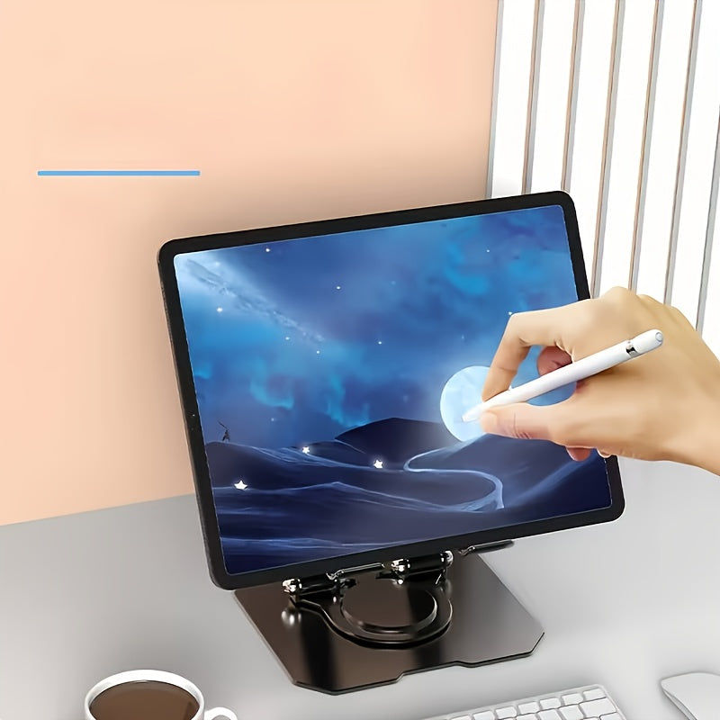 Elektroniktrade 360° Tablet- & Handy-Ständer, drehbar, stabil – ideal für Desktop-Streaming Elektroniktrade Switzerland