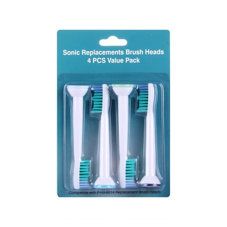 Elektroniktrade 4 Ersatzbürstenköpfe für Zahnbürste Philips Sonicare P-HX-6014 Elektroniktrade Switzerland