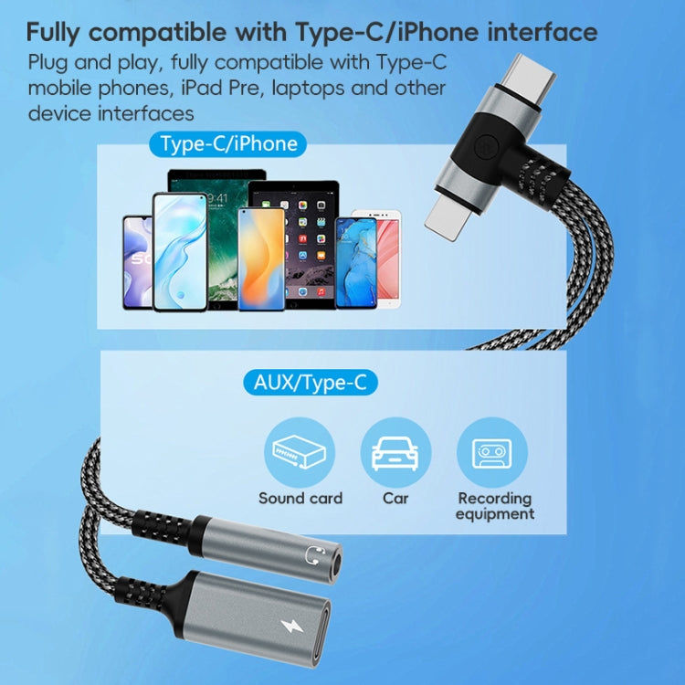 elektroniktrade 4-in-1 Audioadapter 8-Pin/USB-C auf USB-C und 3,5-mm-Klinke elektroniktrade Switzerland