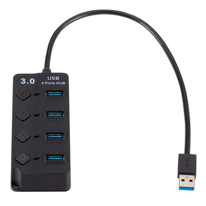 Elektroniktrade 4 Ports USB 3.0 Hi Speed Multi Hub Erweiterung mit Switch Elektroniktrade Switzerland