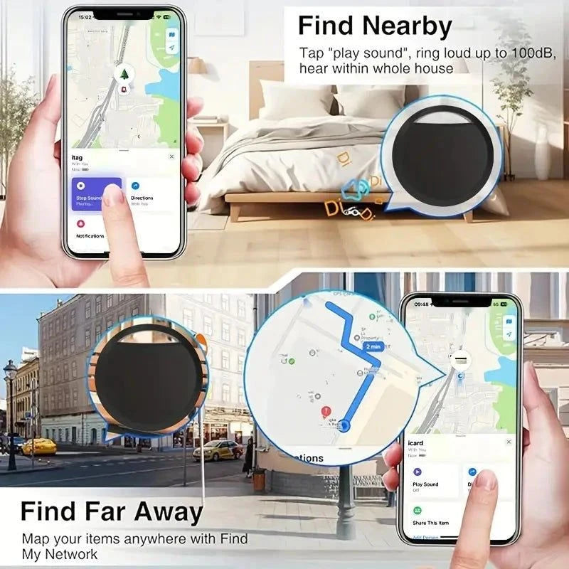 Elektroniktrade 4er-Set Kabelloser Smart Tracker Mini Tag, für IOS für Apple Find My APP elektroniktrade Switzerland