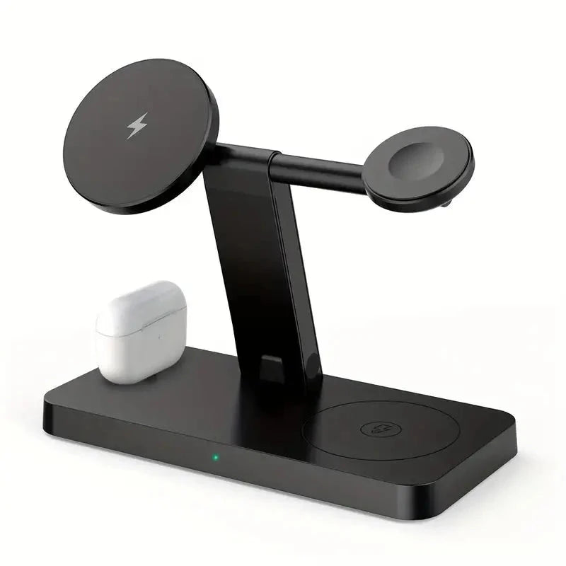 Elektroniktrade 4in1 Wireless-Ladegerät, Tragbar, Faltbar, Magnetische Saugfunktion, für Apple Geräte elektroniktrade Switzerland