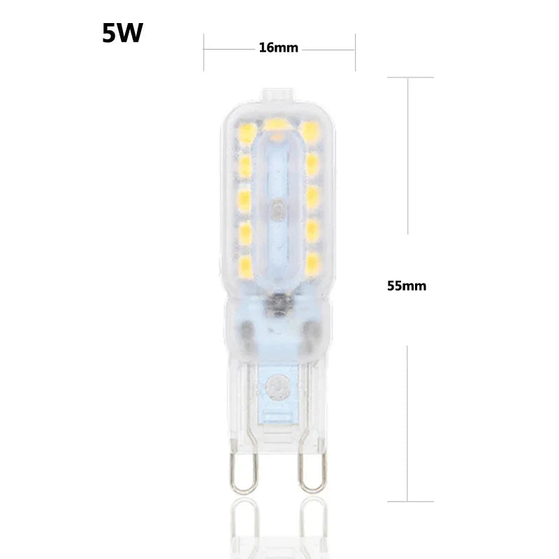 Elektroniktrade 5Watt LED Birne G9 Dimmbar AC 110V/220V Kaltweisses Licht Elektroniktrade Switzerland