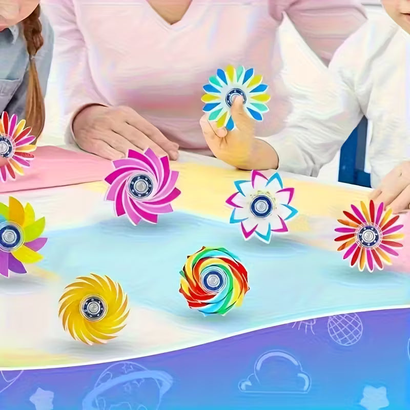 Elektroniktrade Acryl-Fidget-Spinner - Verschiedene Muster/Farben 4cm 1 Stück Elektroniktrade Switzerland