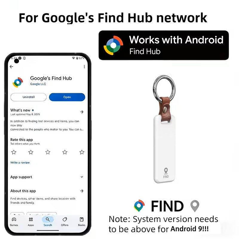 Elektroniktrade Android Smart Tracker, Tragbares Design, Gegenstandstracker/Locator Elektroniktrade Switzerland