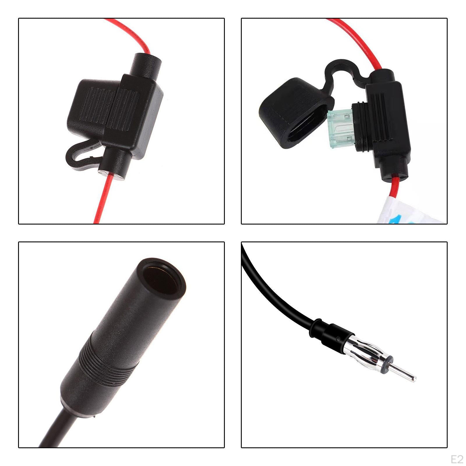 Elektroniktrade ANT-208 Autoradio-Antennenverstärker, universell für Auto-Bootszubehör Elektroniktrade Switzerland